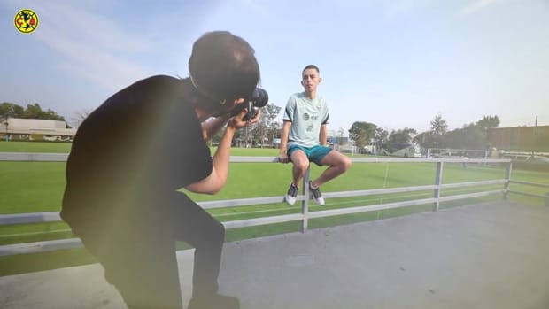 Behind the scenes of Club América's unveil of new kits for 2021-22 